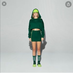Ivy Park Green Hooded dress